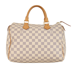 Speedy 30, Canvas, Damier Azur, DU1098 (2008), DB, 2*
